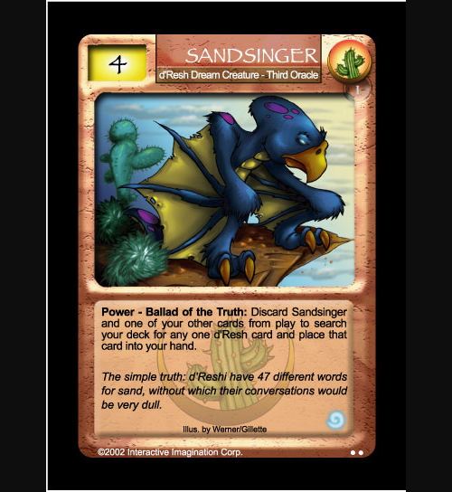 Sandsinger - Foil